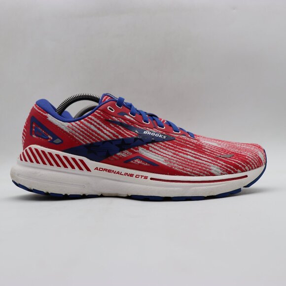 Brooks Other - Brooks Adrenaline GTS 23 Men’s Size 10.5 Red Blue USA Flag Running Sneakers